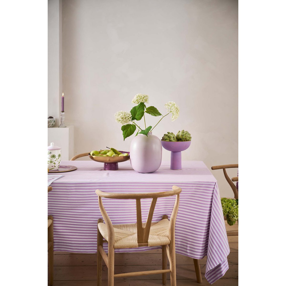 Pip Studio - High Tray Metal Matt Lilac 23x24cm