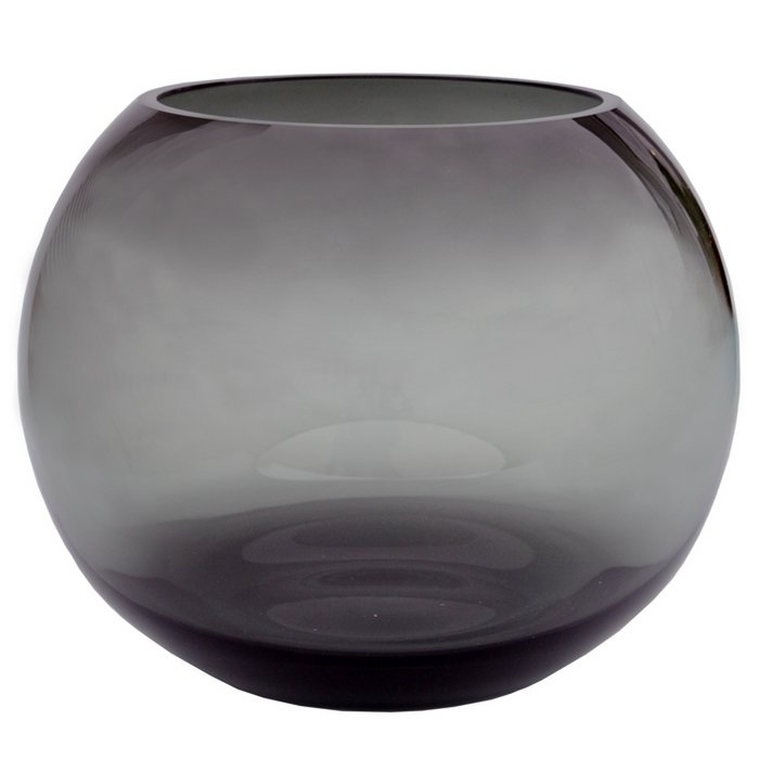 Vase the World - Zambezi grey Ø25 x H20,5 cm