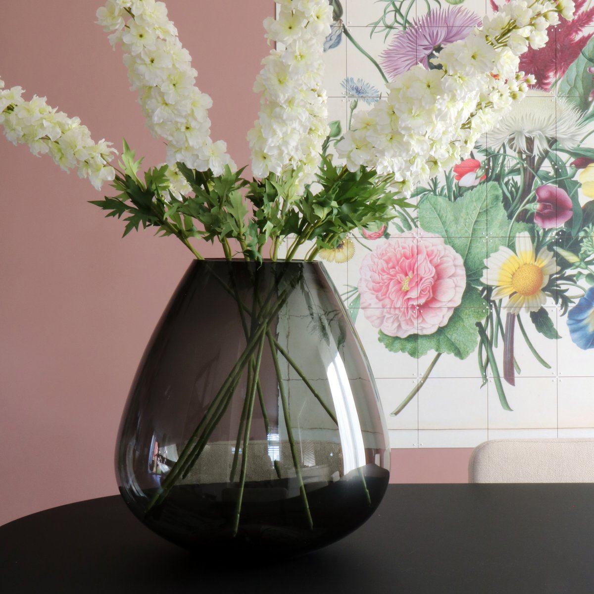 Vase the World - Tasman grey