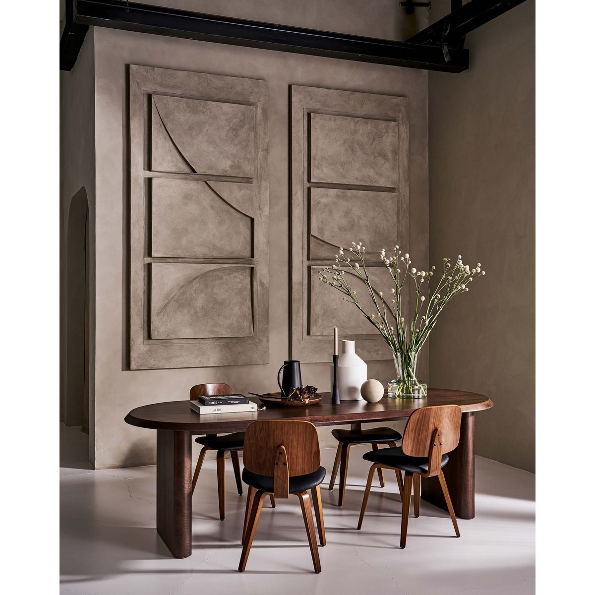 vtwonen - Vase Glass Clear Trumpet Large 26x30cm