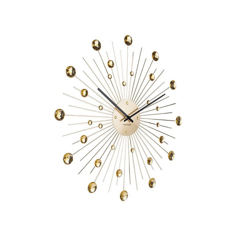 Karlsson - Wanduhr Sunburst Groß