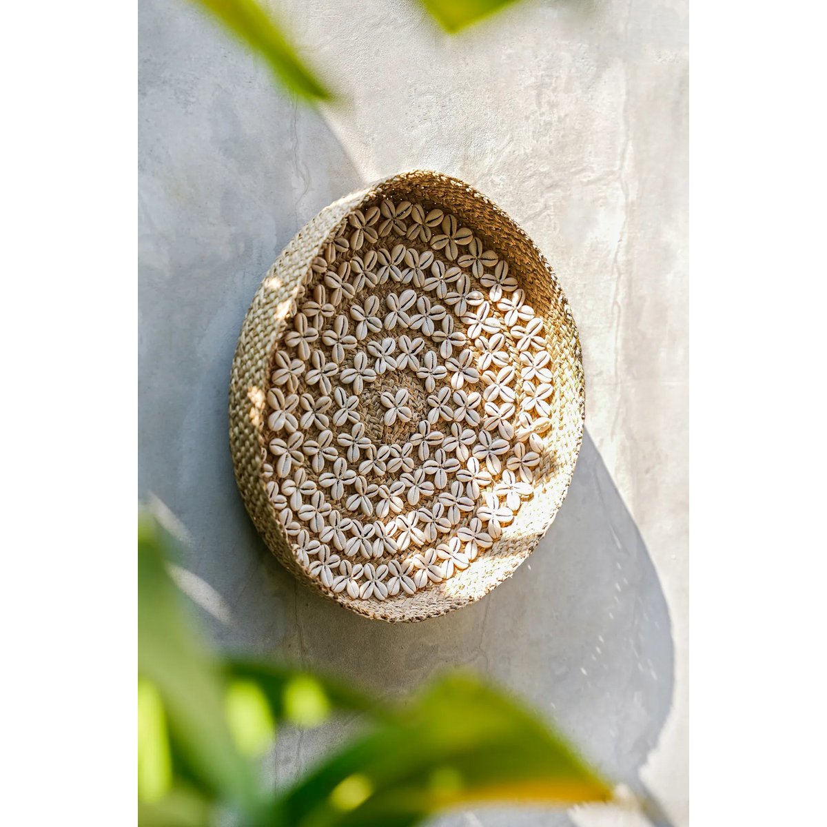 Bazar Bizar - Plaat 'Costa Shell' (Naturel Wit, M)