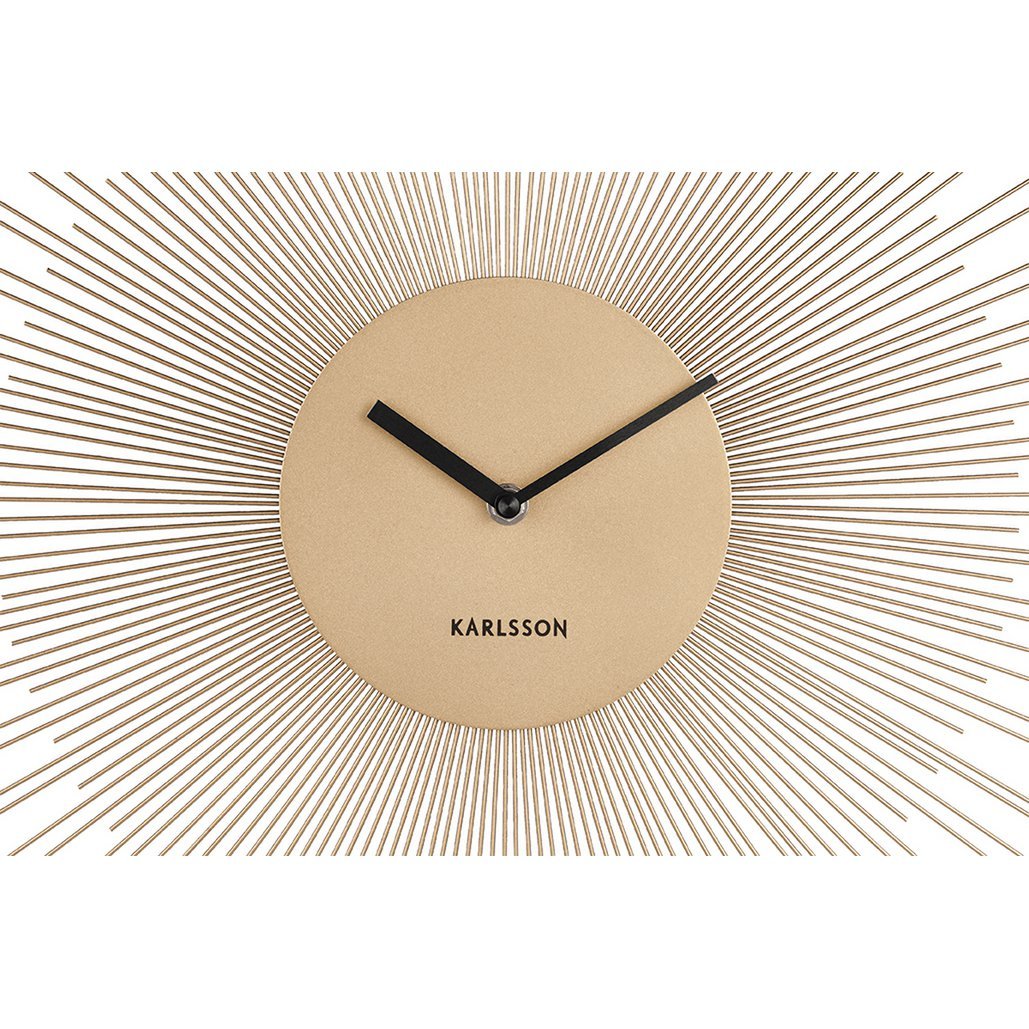 Karlsson - Wandklok Pioen