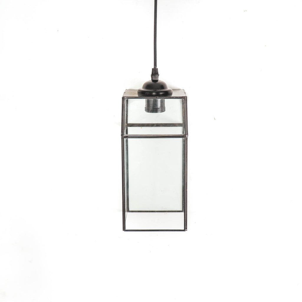 Housevitamin - Kleine hanglamp 'Stuart' (Zwart, 25cm)