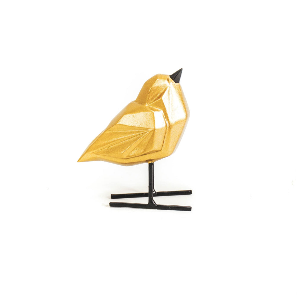 Housevitamin - Decoratief beeld 'Love bird' (Goud)