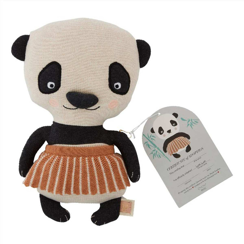 OYOY MINI - Knuffeldoek 'Panda Lun Lun' (Multicolor)