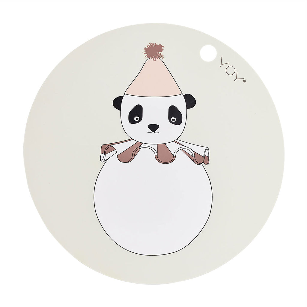 OYOY MINI - Placemat 'Panda' (Pompom)