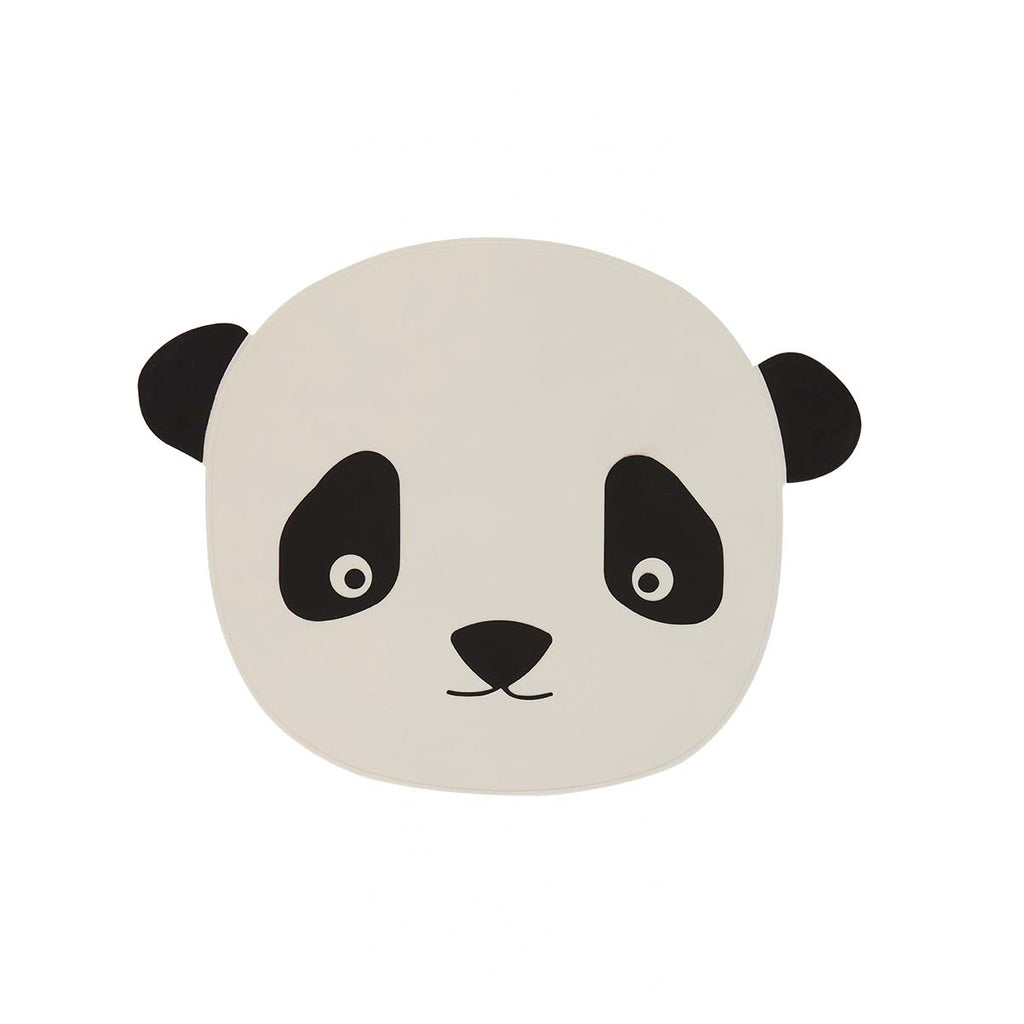 OYOY MINI - Placemat 'Panda' (Wit/Zwart)