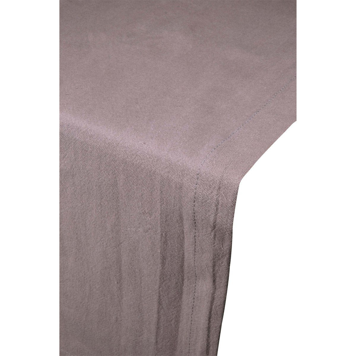 Linen & More - Tafelloper 'Jazz' (50cm x 140cm, Dark Grey)