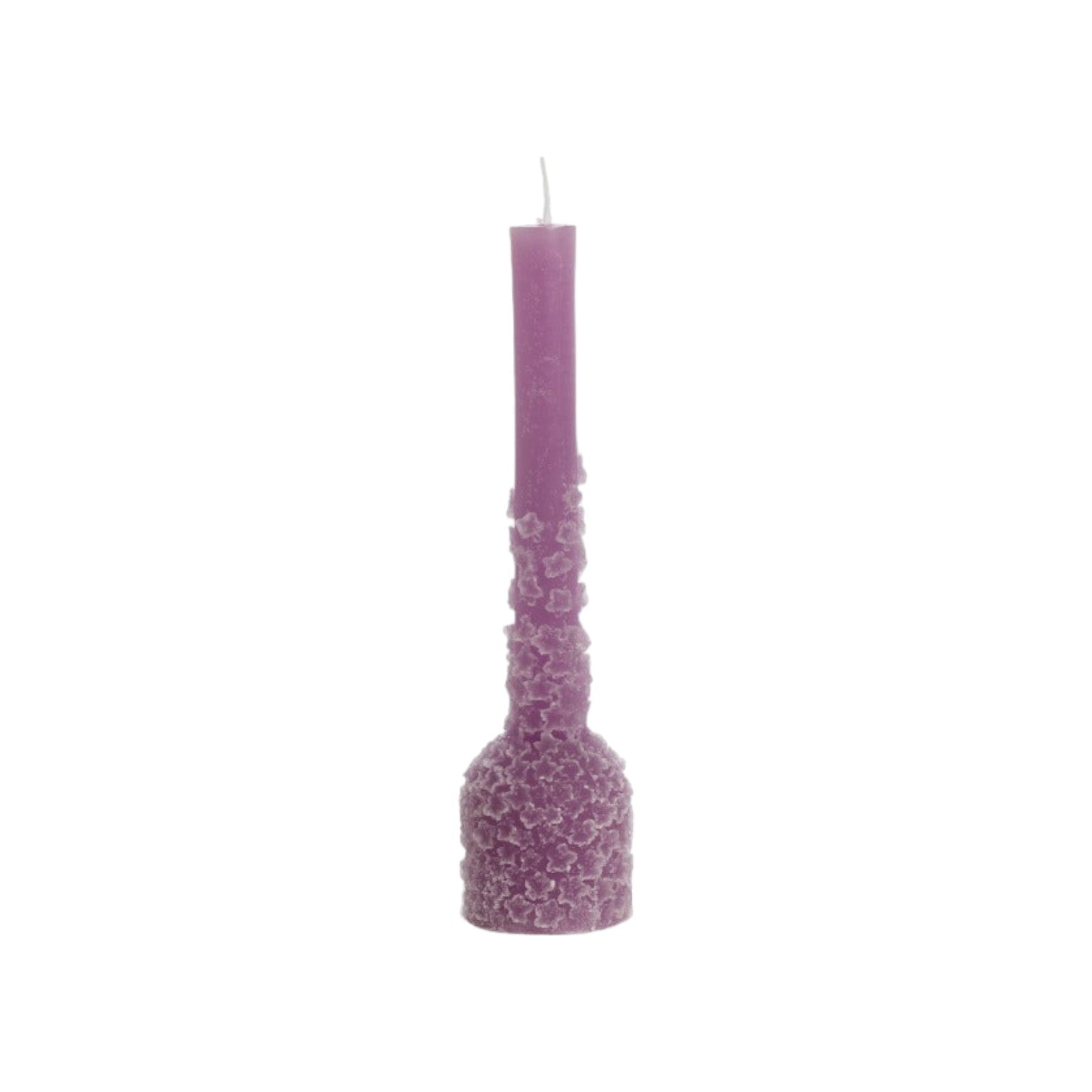 Rustik Lys - Figuurkaars 'Bloom' (Purple