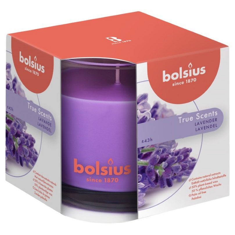 Bolsius - Geurkaars 'True Scents' (95cm, Lavendel)