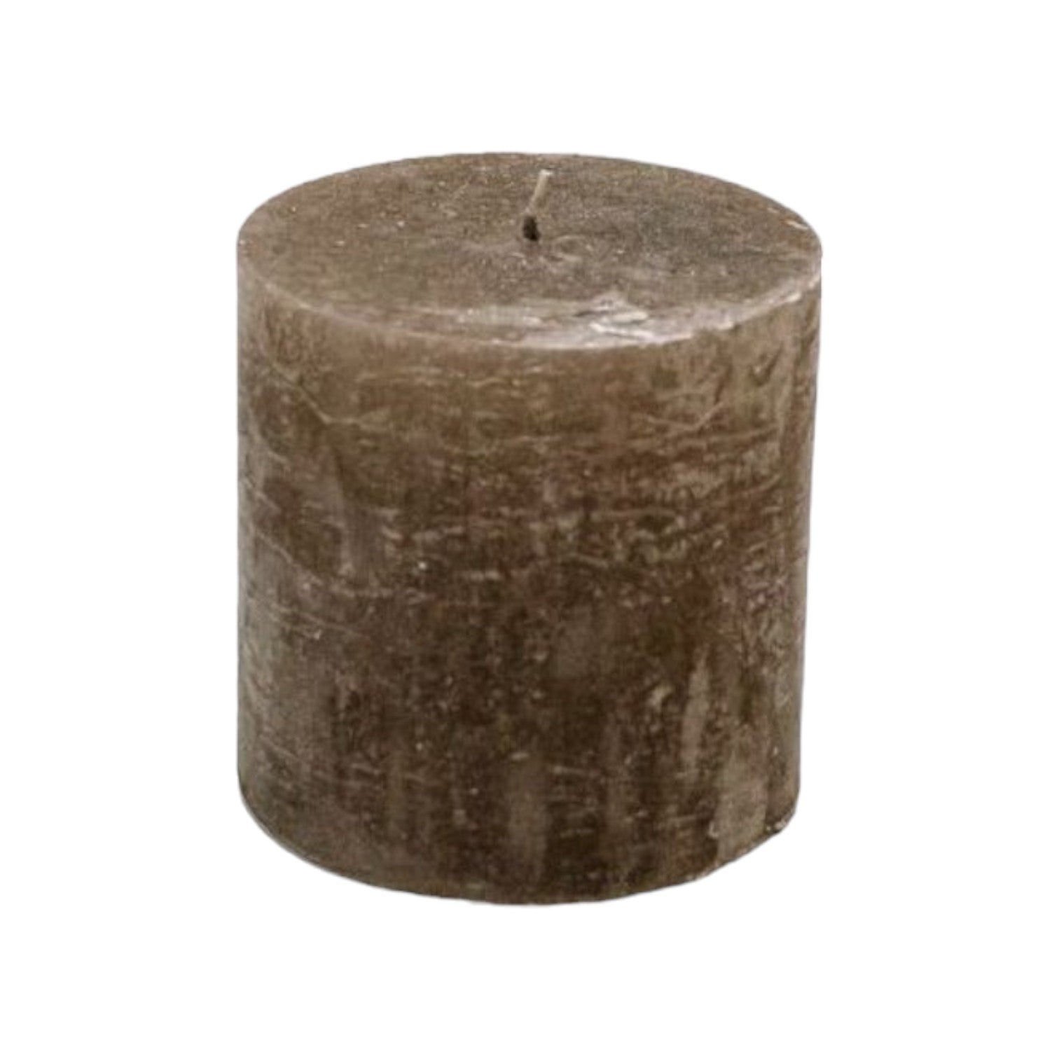 Branded By - Kaars 'Stomp' (Ø10cm x 10cm) - Metallic Stone