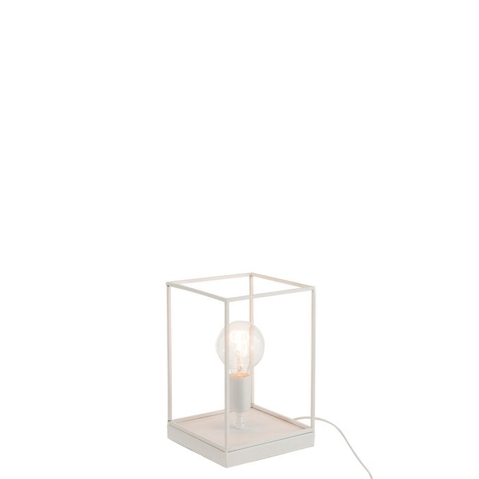 J-Line - Lamp van metaal 'Frame' (Wit, Small)