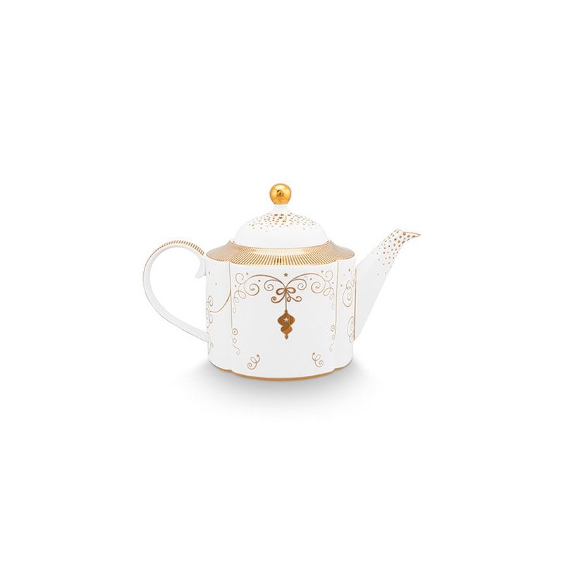 Teapot Large Royal Winter White 1.65ltr