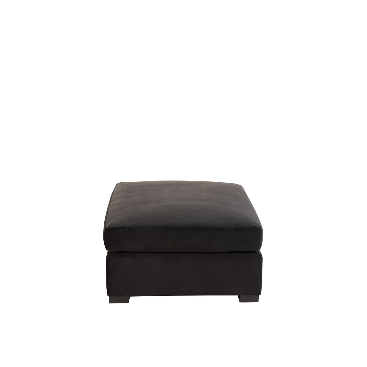 J-Line - Sessel 'Ottoman' (Schwarz)