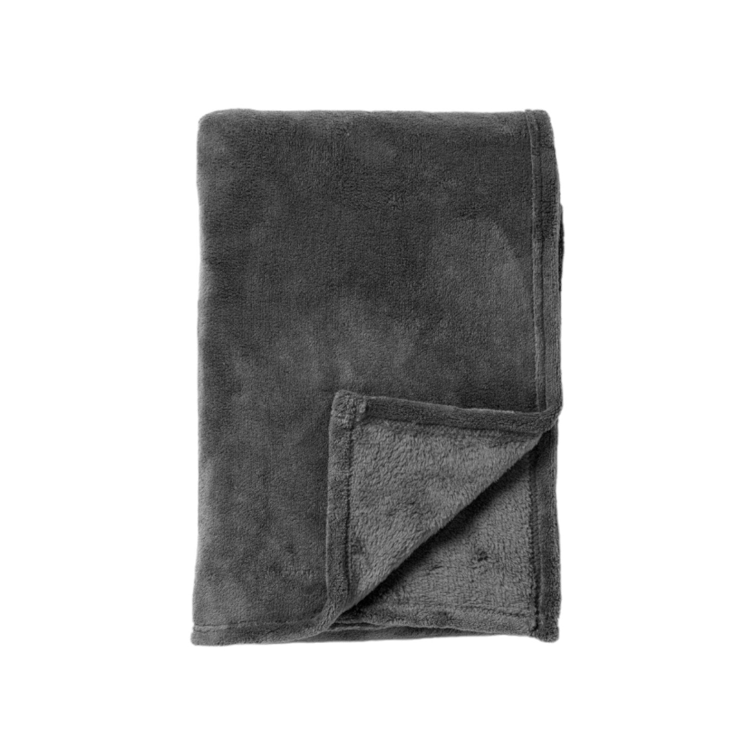 Dutch Decor - Plaid 'Harvey' - Charcoal Grey (150x200cm)
