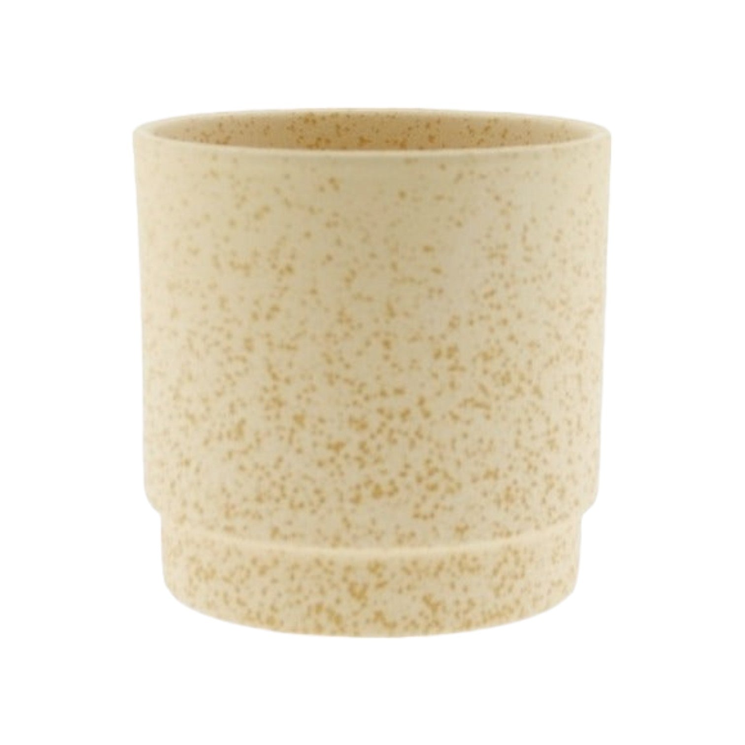 Ceramics Limburg - Bloempot 'Eno Duo' (13cm) - Sand Ocher
