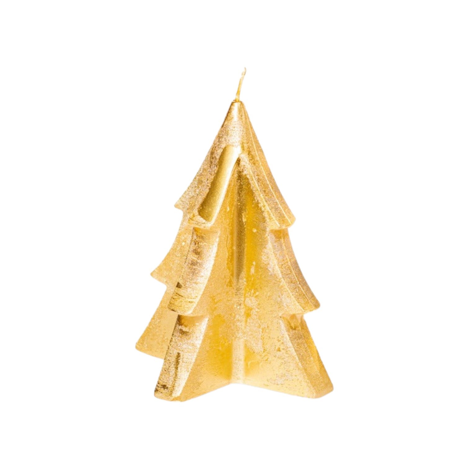 Home Society - Kerstboomkaars 'Denn' (Goud) - Set van 6 (L)