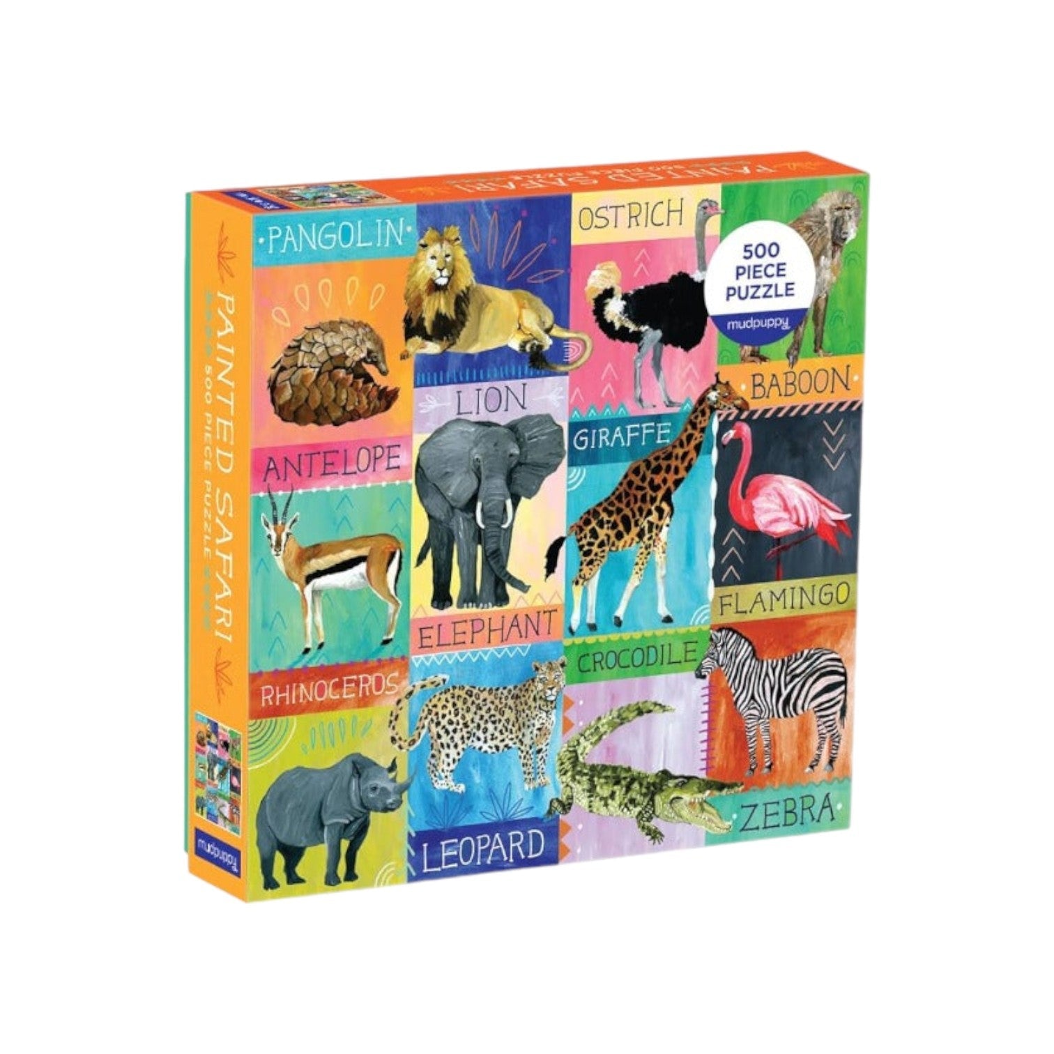 Galison - Puzzel 'Painted Safari' (500 stukjes)