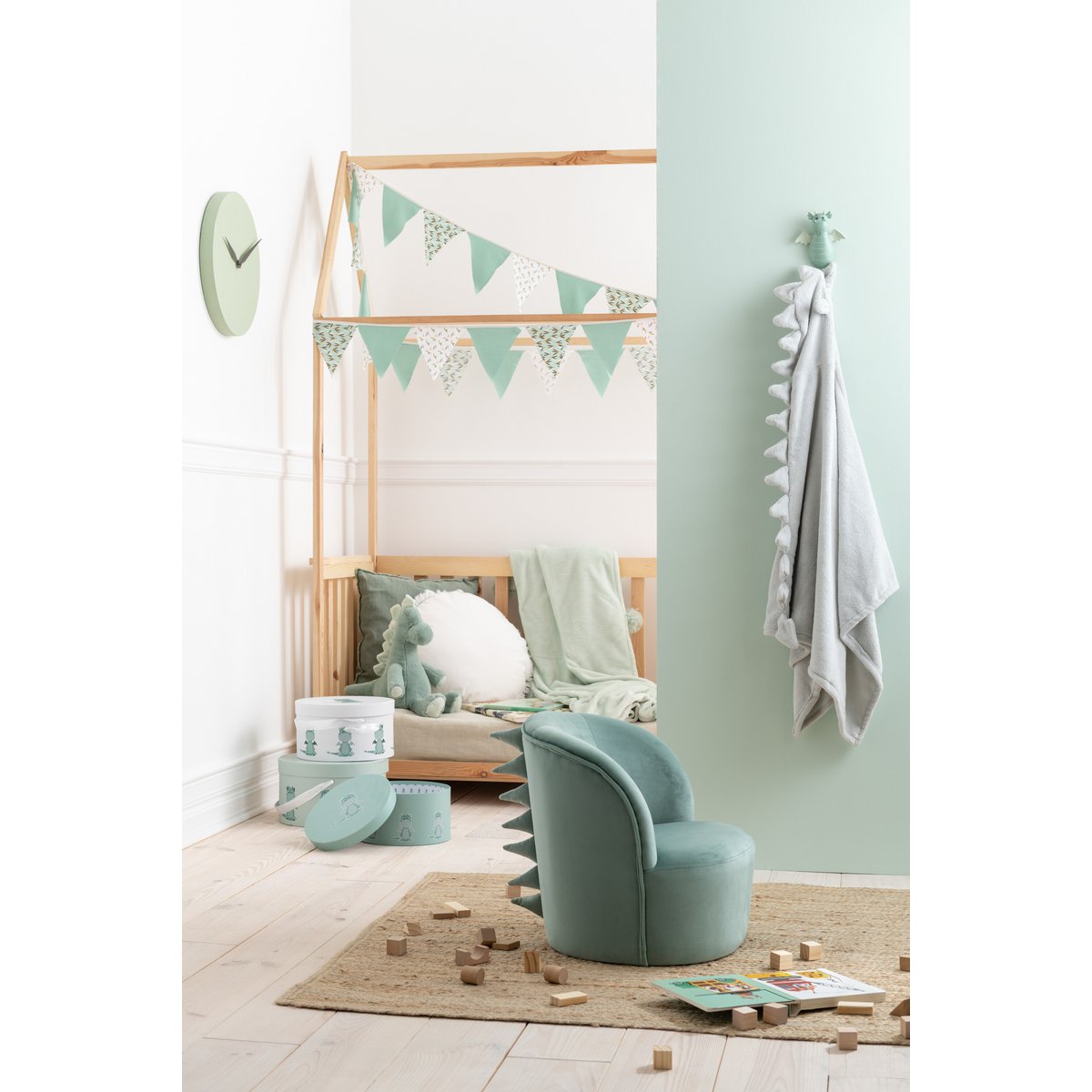 J-Line - Vloerkleed 'Jute' - 180x120cm