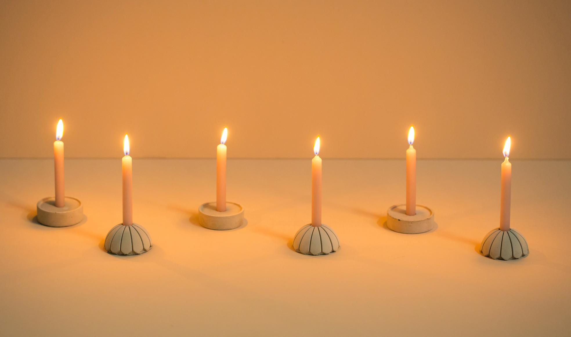 dunne potloodkaarsjes 'Finn' (set van 20