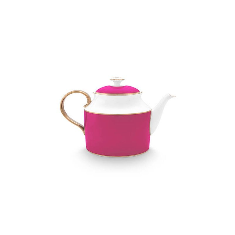 Tea Pot Large Pip Chique Gold-Pink 1.8ltr