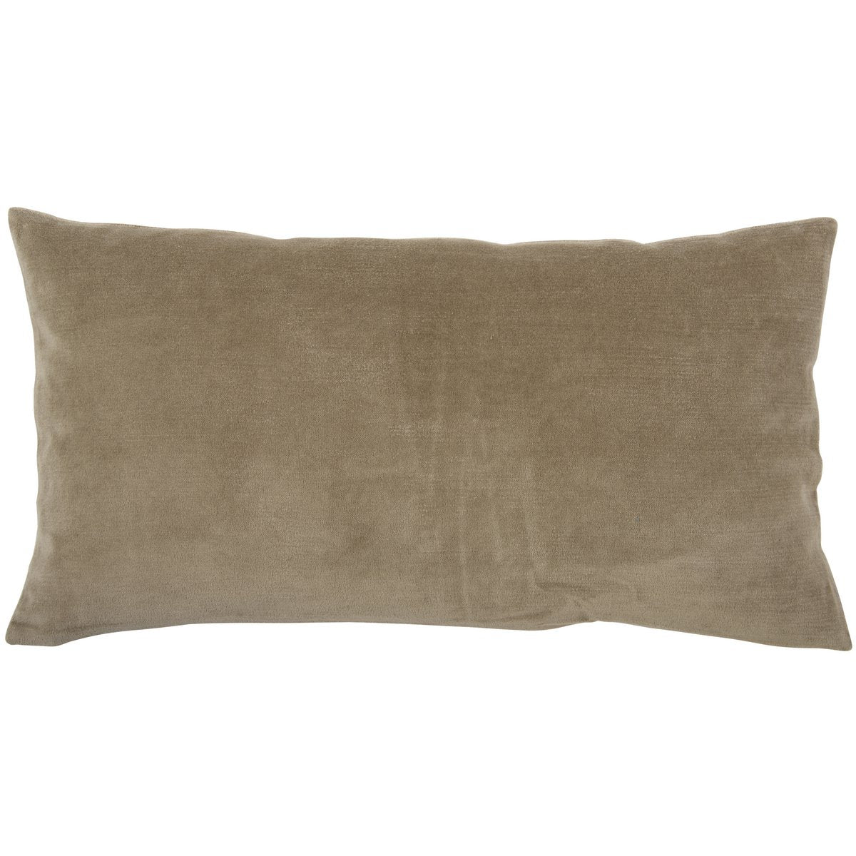 VIVARAISE - Coussin uni Elise Ficelle 30 x 50