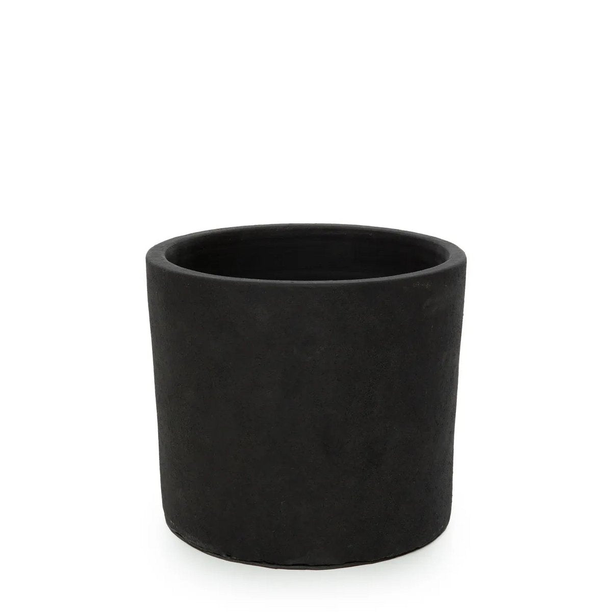 Bazar Bizar - Jardinière 'Charcoal' (Noir Naturel, L)