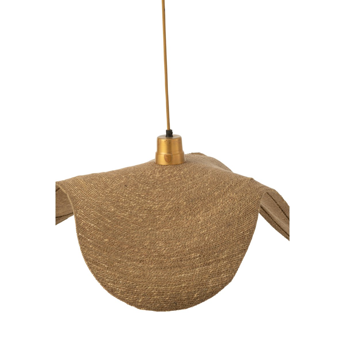 J-Line - Lampe Suspendue Moon - Jute - Naturel - Moyen