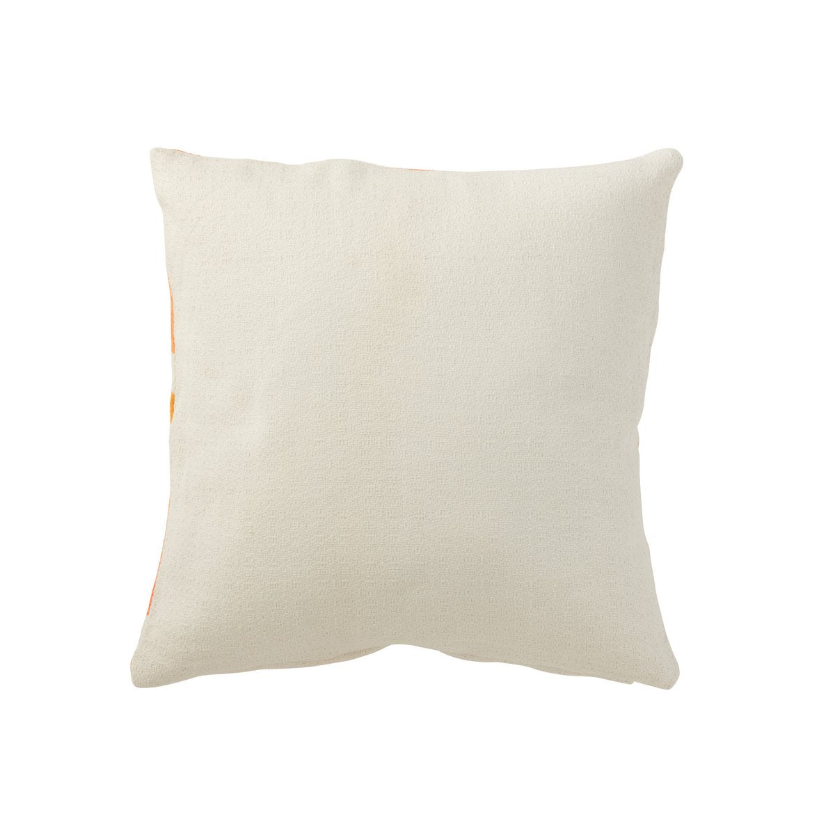 J-Line - Coussin Papaye - Textile - Orange