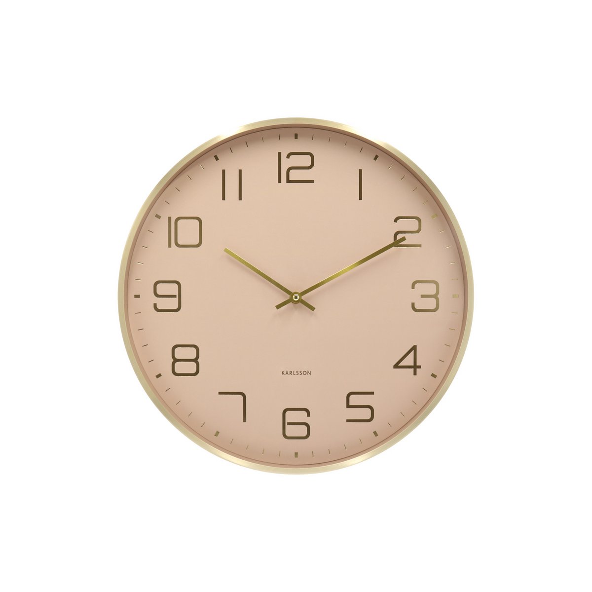 Karlsson - Horloge murale Elegance Glow (Ø40cm) - KA5973LB