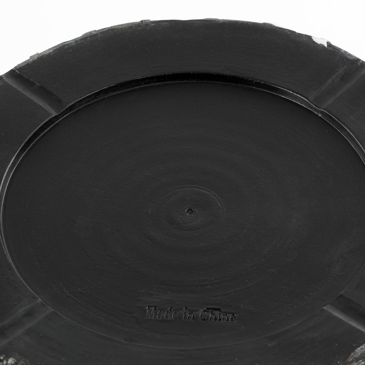 Mica Décorations - Pot de Fleur d'Extérieur Bravo - H32,5 x Ø38 cm - Ruche Noire