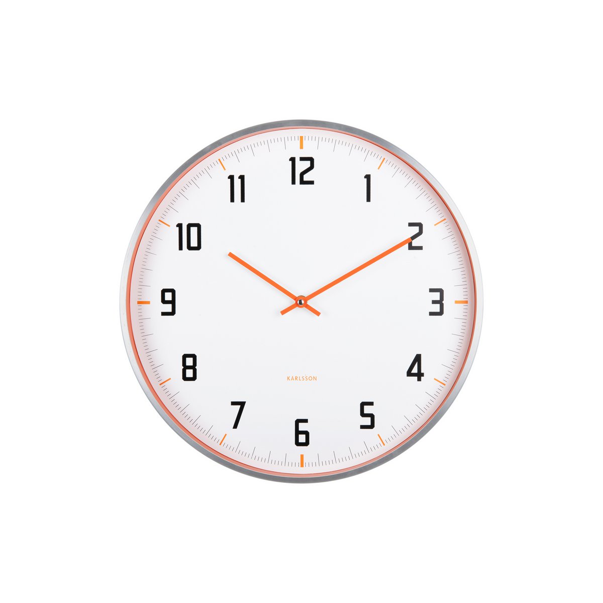 Karlsson - Horloge murale Sportive (Ø40cm) - KA5969OR