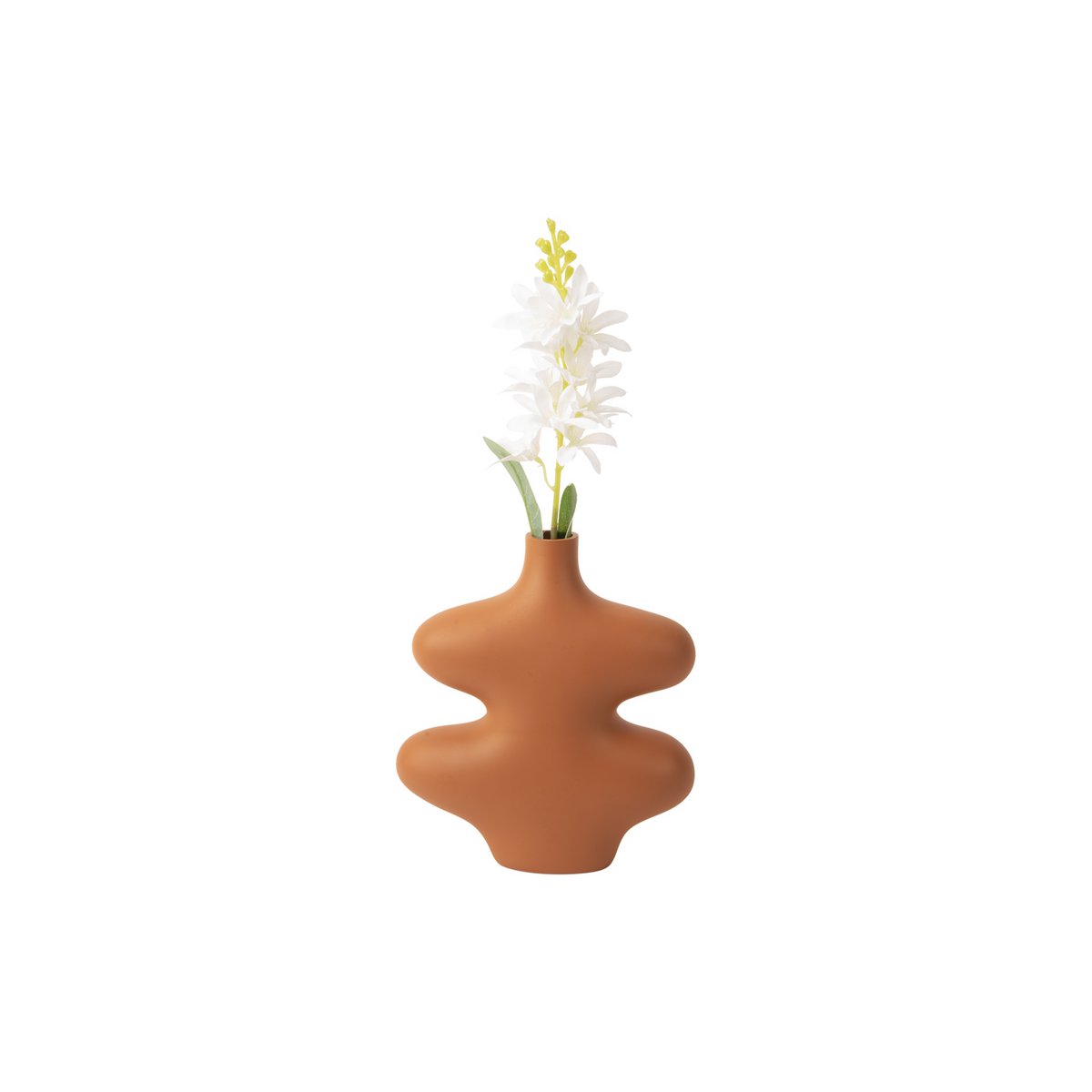 Present Time - Vase Courbes Organiques Petit - PT3911WH