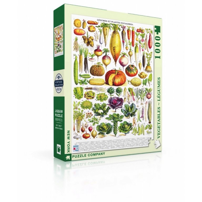 New York Puzzle Company - Puzzle 'Légumes ~ Légumes' (1000 pièces)