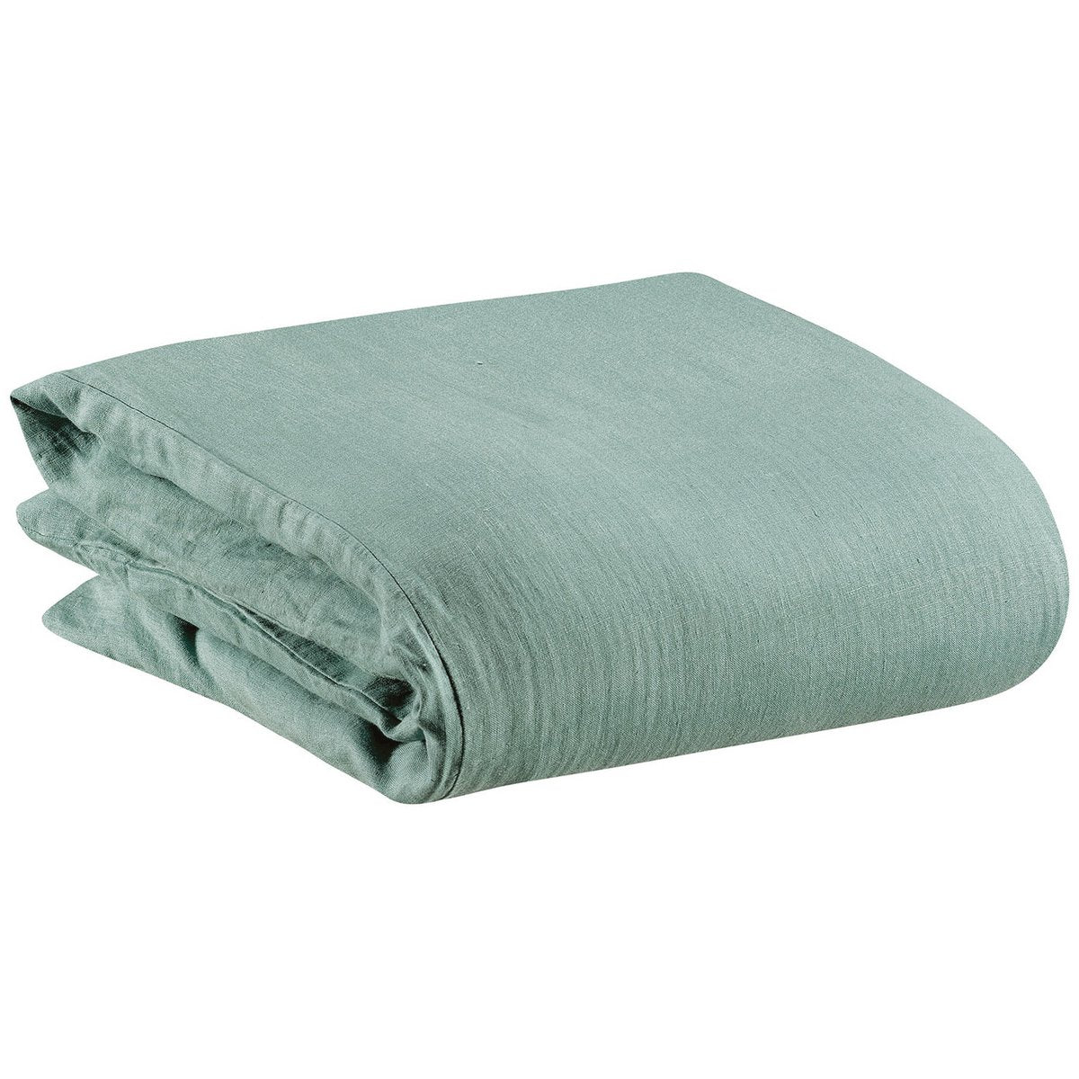 VIVARAISE - Housse de couette Stonewashed Zeff Verdigris 240 x 220