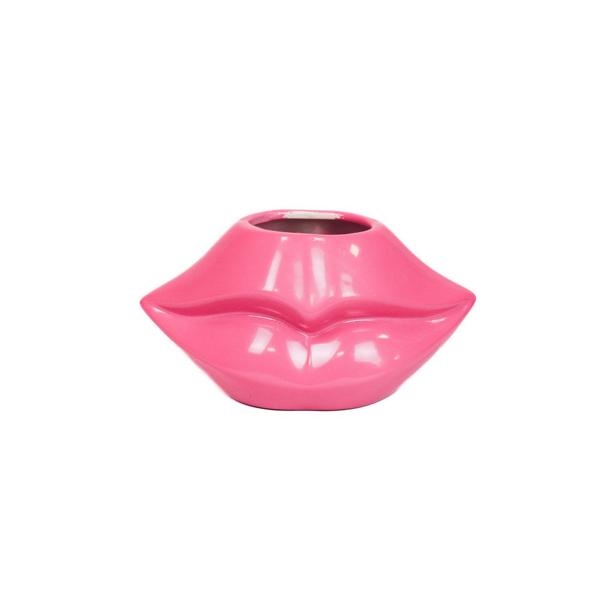 Housevitamin - Pot 'Lip' (Rose fluo)