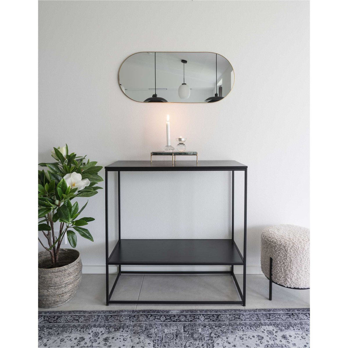 House Nordic - Miroir Jersey Ovale