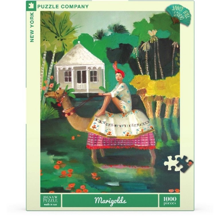 New York Puzzle Company - Puzzle 'Ringelblumen' (1000 Teile)