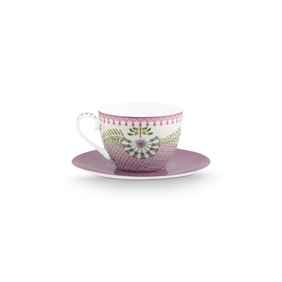 Pip Studio - Set/2 Cups and Saucers Lily&Lotus 280ml