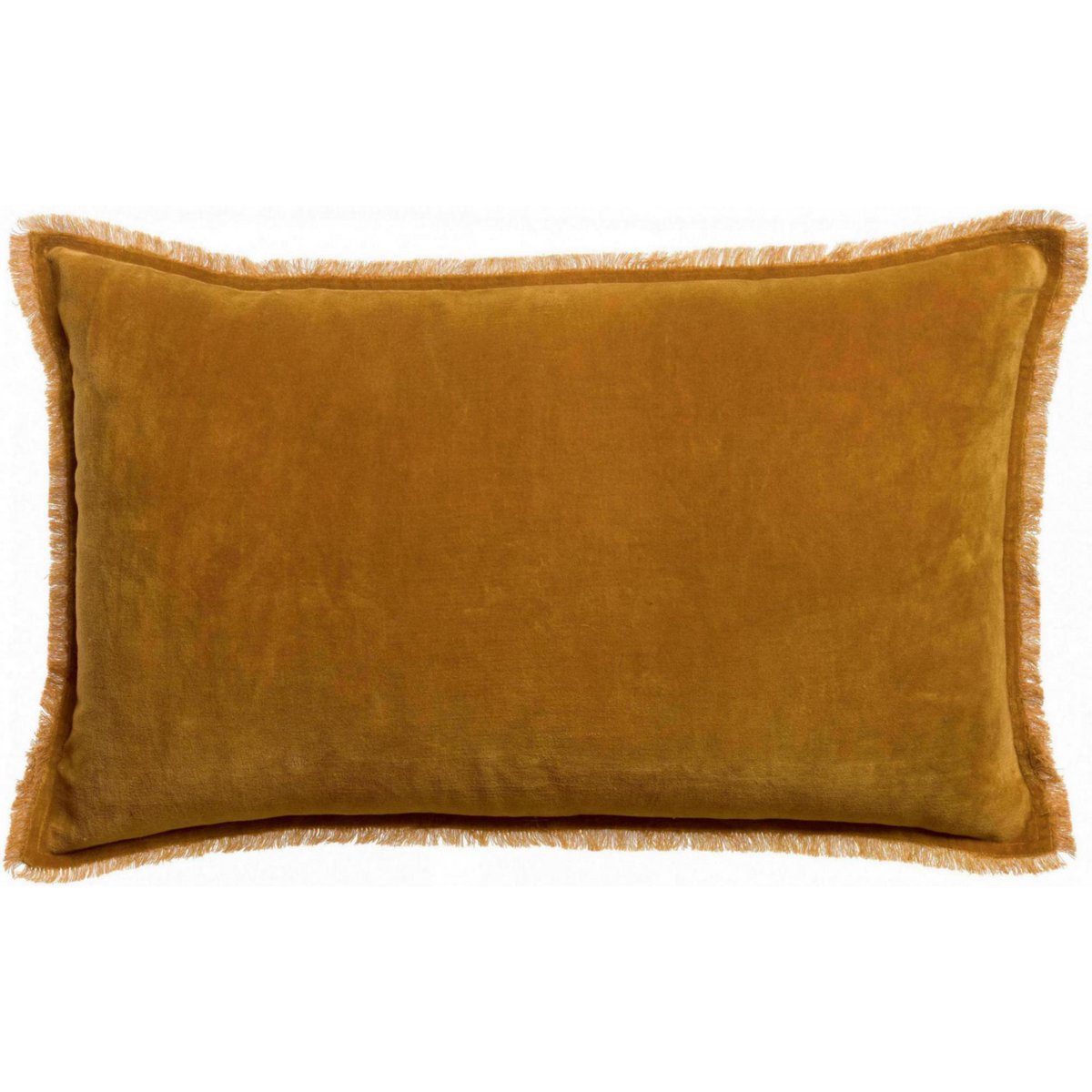 VIVARAISE - Coussin uni Fara Saffraan 40 x 65