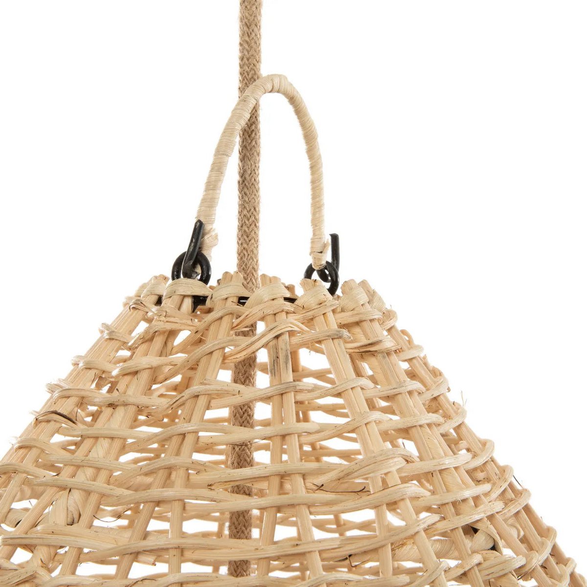 Bazar Bizar - Lampe suspendue 'Elba' (Naturel, L)