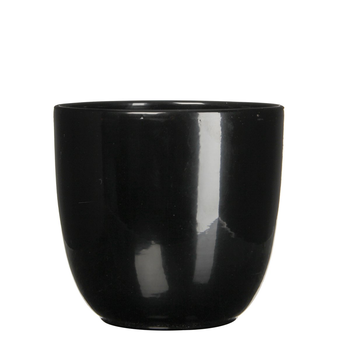 Mica Decorations - Pot de Fleurs Tusca - H25 x Ø28 cm - Noir