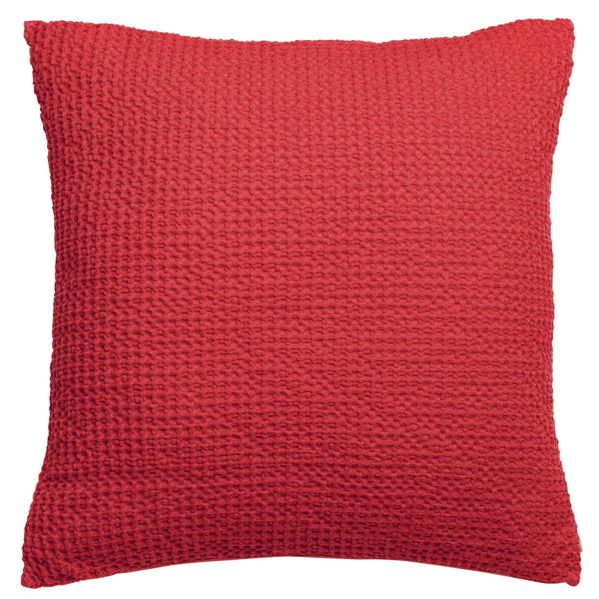 VIVARAISE - Coussin délavé Maia Groseille 45 x 45