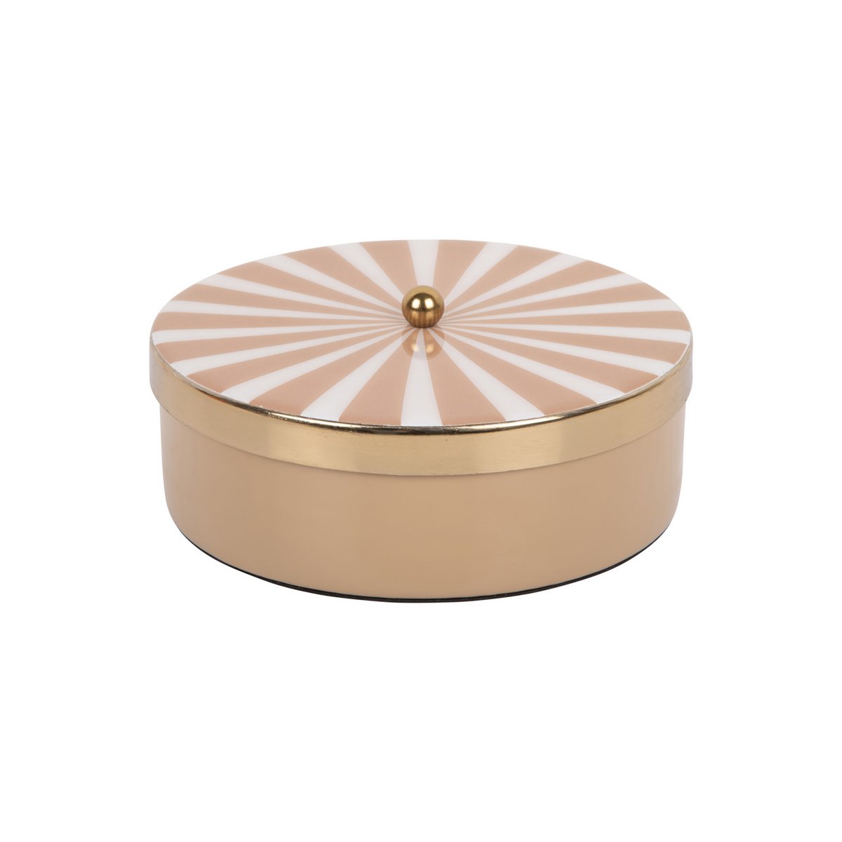 Present Time - Opbergdoos Candy Swirl Rond - PT4203LB