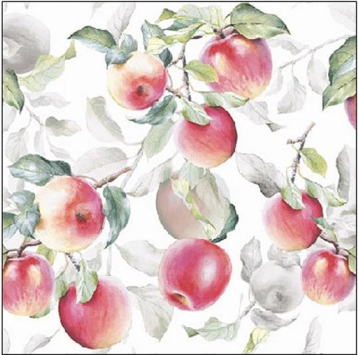Ambiente - Servetten 'Fresh Apples Green' (20 stuks
