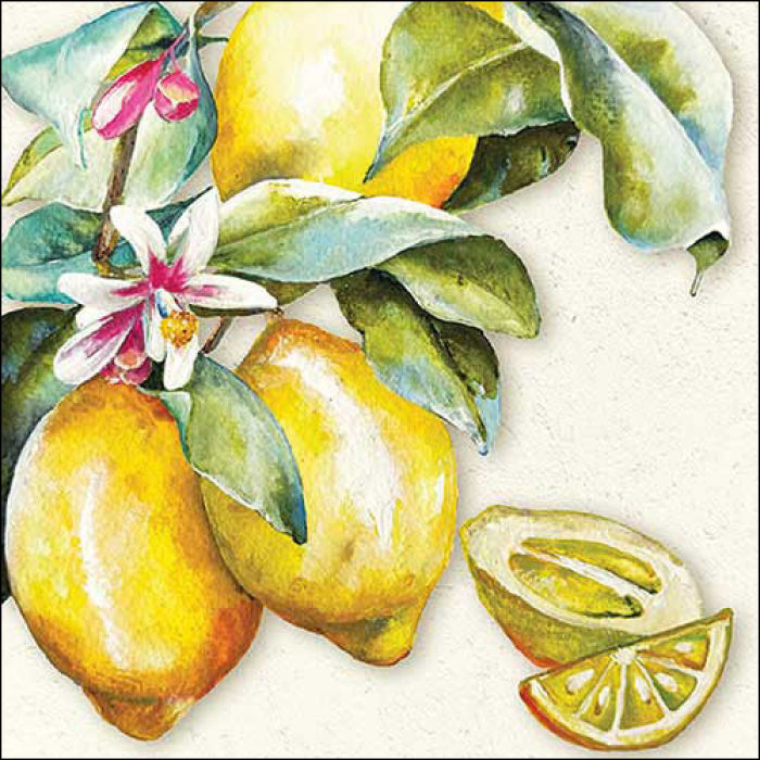 Ambiente - Servetten 'Sunny Lemon' (20 stuks)