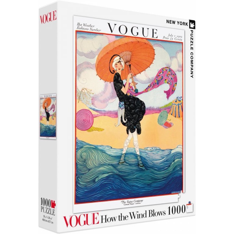 New York Puzzle Company - Puzzle 'Comment souffle le vent' (1000 pièces)