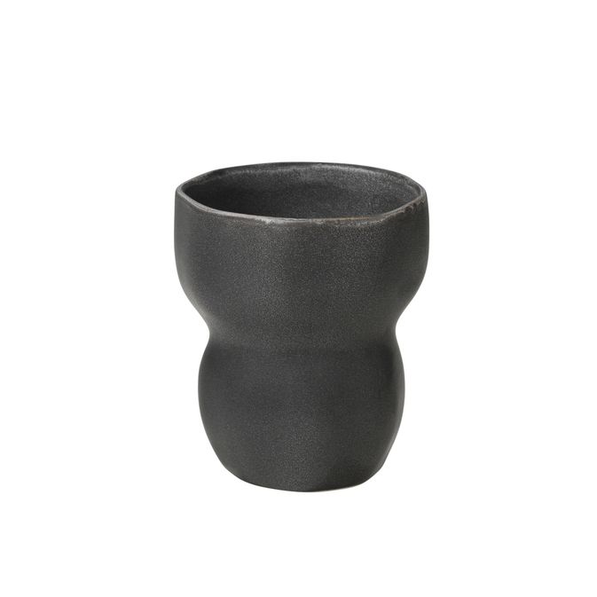 Broste Copenhagen - Grande tasse 'Limfjord' (Gris foncé, 35cl)