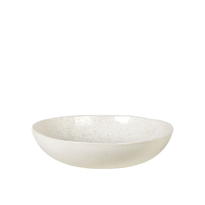 Broste Copenhagen - Saladier bas 'Nordic Vanilla' - Ø34cm